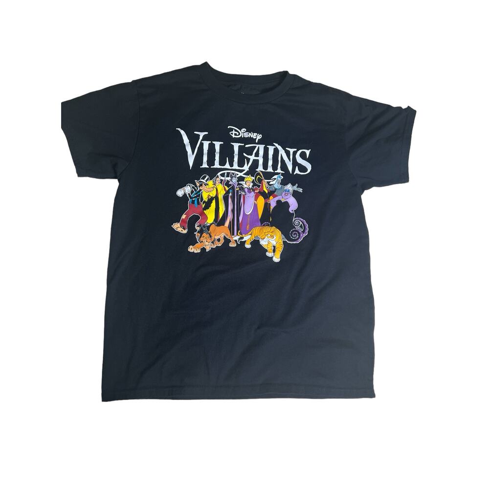 Disney Villains T Shirt Black Women’s Size  XL